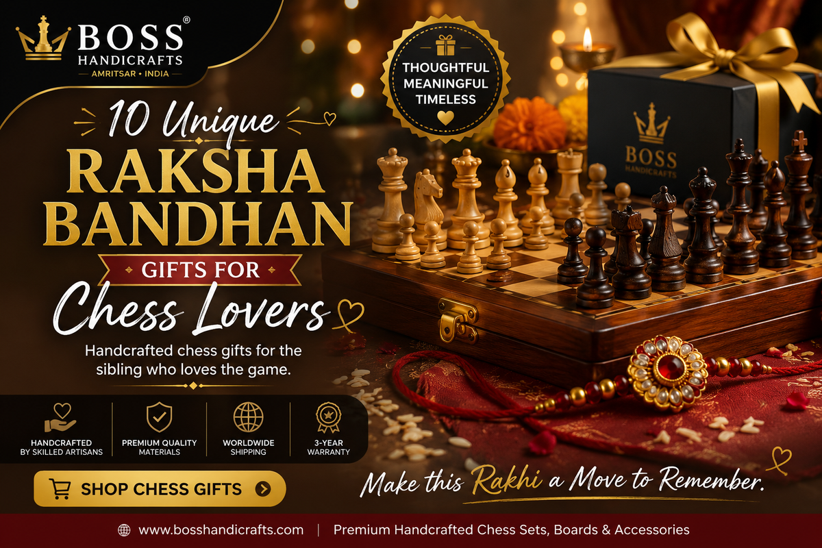 10 Unique Raksha Bandhan Gifts for Chess Lovers