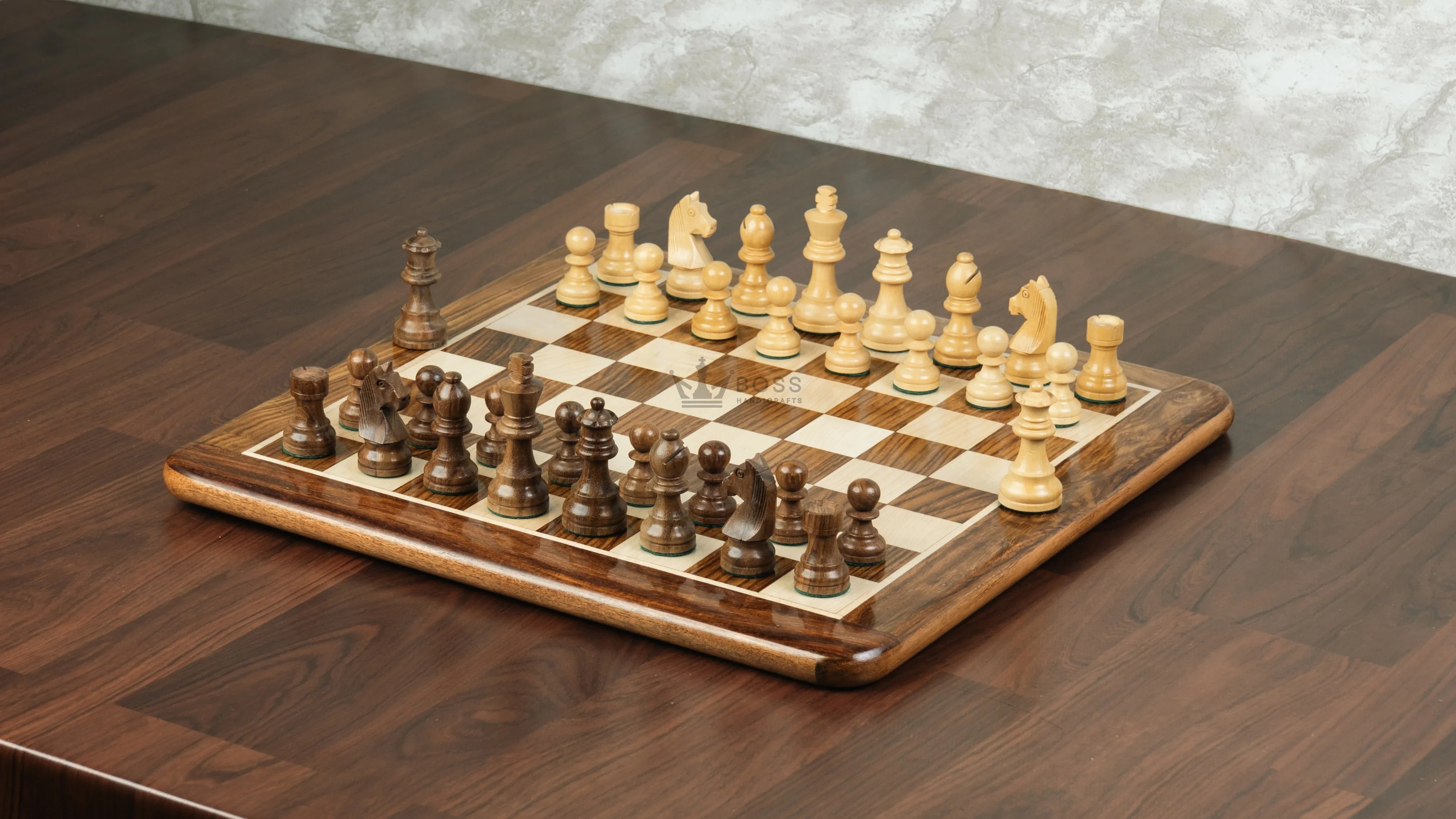 Rosewood Chess Set