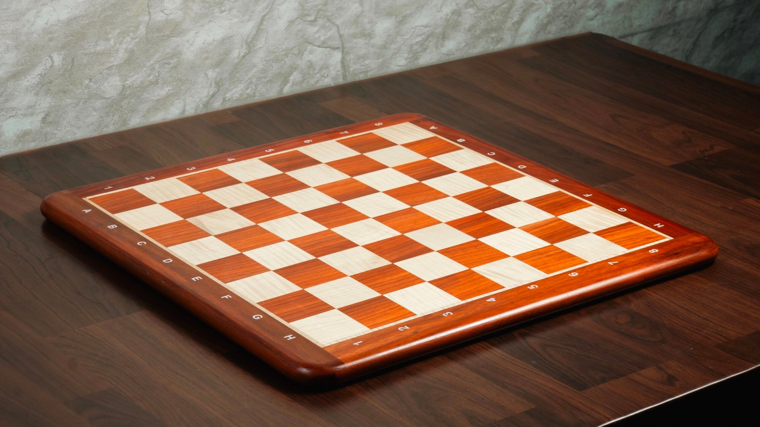 Padauk Wood Chess Board