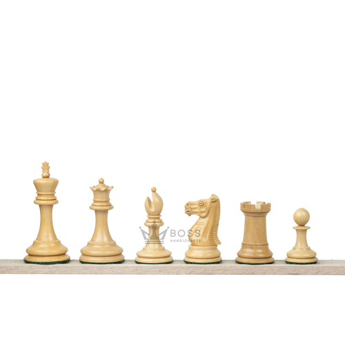 2.9” PROFESSIONAL STAUNTON EBONY WOOD WEIGHTED CHESS PIECES