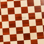 21” LUXURY PADAUK WOOD CHESSBOARD & MAPLE WOOD 55mm SQUARE