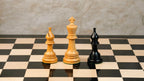 4.5” STAUNTON BRIDLE KNIGHT EBONY TRIPLE WEIGHTED CHESS PIECES