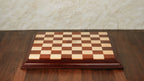 21” LUXURY PADAUK WOOD CHESSBOARD & MAPLE WOOD 55mm SQUARE
