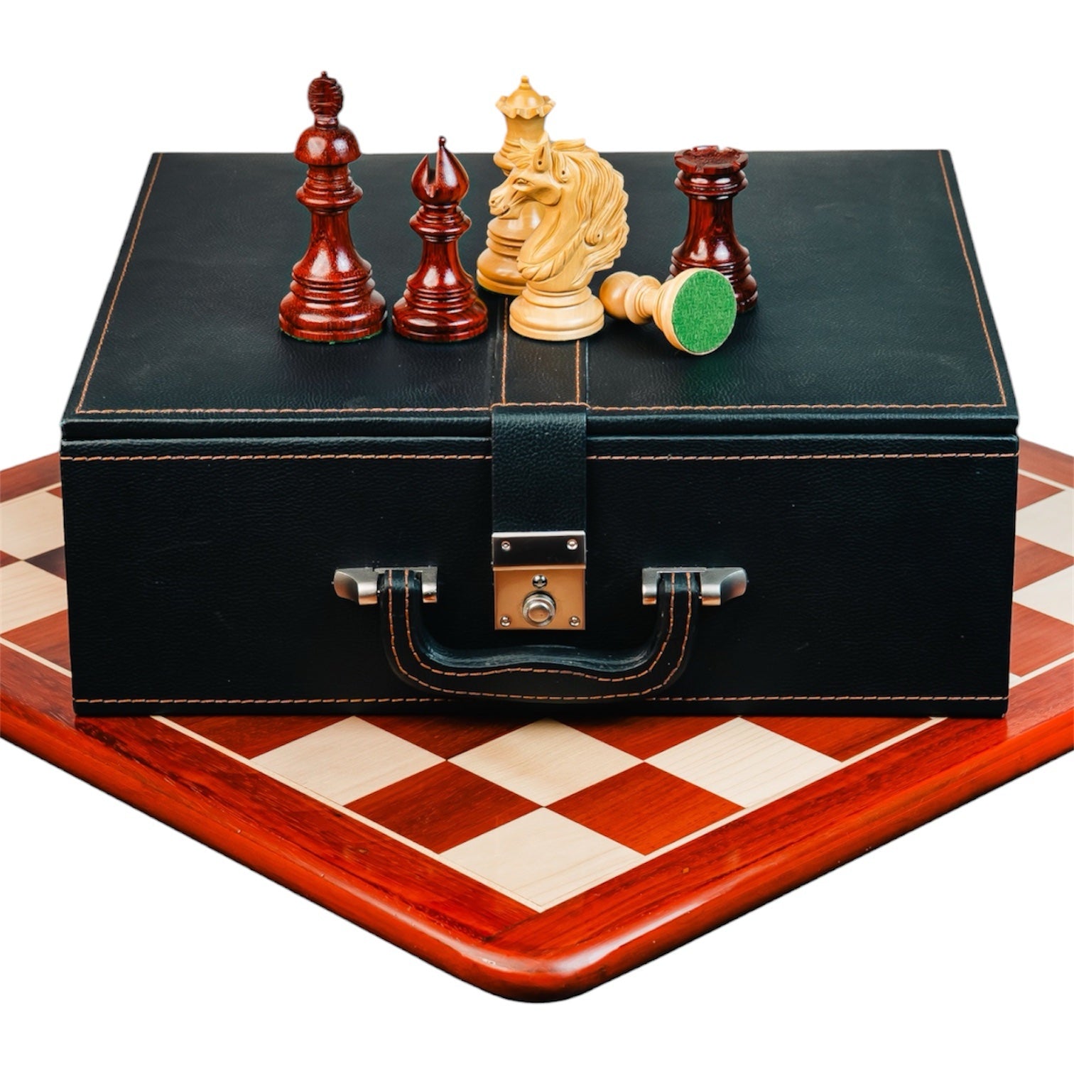 Handmade Wooden Chess Set in Karnataka
