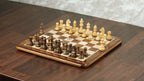 3” STAUNTON GERMAN KNIGHT WEIGHTED CHESS PIECES WITH 2 EXTRA QUEENS