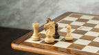 3.4” MEGHDOOT STAUNTON WEIGHTED GOLDEN ROSEWOOD CHESS PIECES