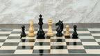 3.4” MEGHDOOT STAUNTON WEIGHTED EBONISED CHESS PIECES