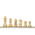 3” STAUNTON GERMAN KNIGHT WEIGHTED CHESS PIECES WITH 2 EXTRA QUEENS