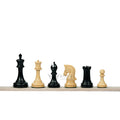 3.1” REPRODUCED 2016 SINQUEFIELD STAUNTON WEIGHTED EBONY CHESS PIECES