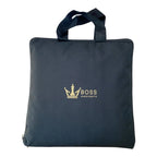 12” LUXURY ROSEWOOD CHESSBOARD WITH 2.25” STAUNTON ROSEWOOD MAGNETIC CHESS PIECES WITH BAG
