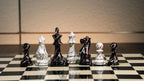 4” PAINTED ROYAL KNIGHT STAUNTON TRIPLE WEIGHTED CHESS PIECES