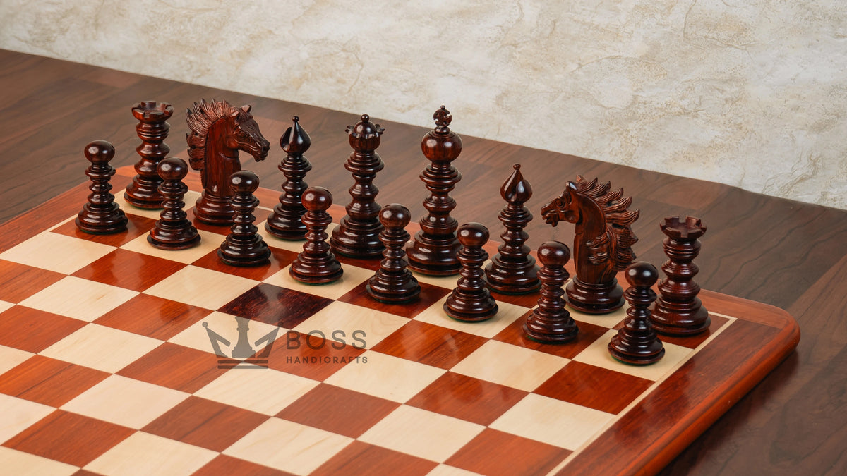 4.4” ARTHUR KNIGHT LUXURY TRIPLE WEIGHTED CHESS PIECES