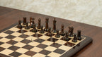 3.6” SLEEK KNIGHT PREMIUM ROSEWOOD WEIGHTED CHESS PIECES