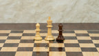 3.6” SLEEK KNIGHT PREMIUM ROSEWOOD WEIGHTED CHESS PIECES