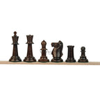 3.6” SLEEK KNIGHT PREMIUM ROSEWOOD WEIGHTED CHESS PIECES