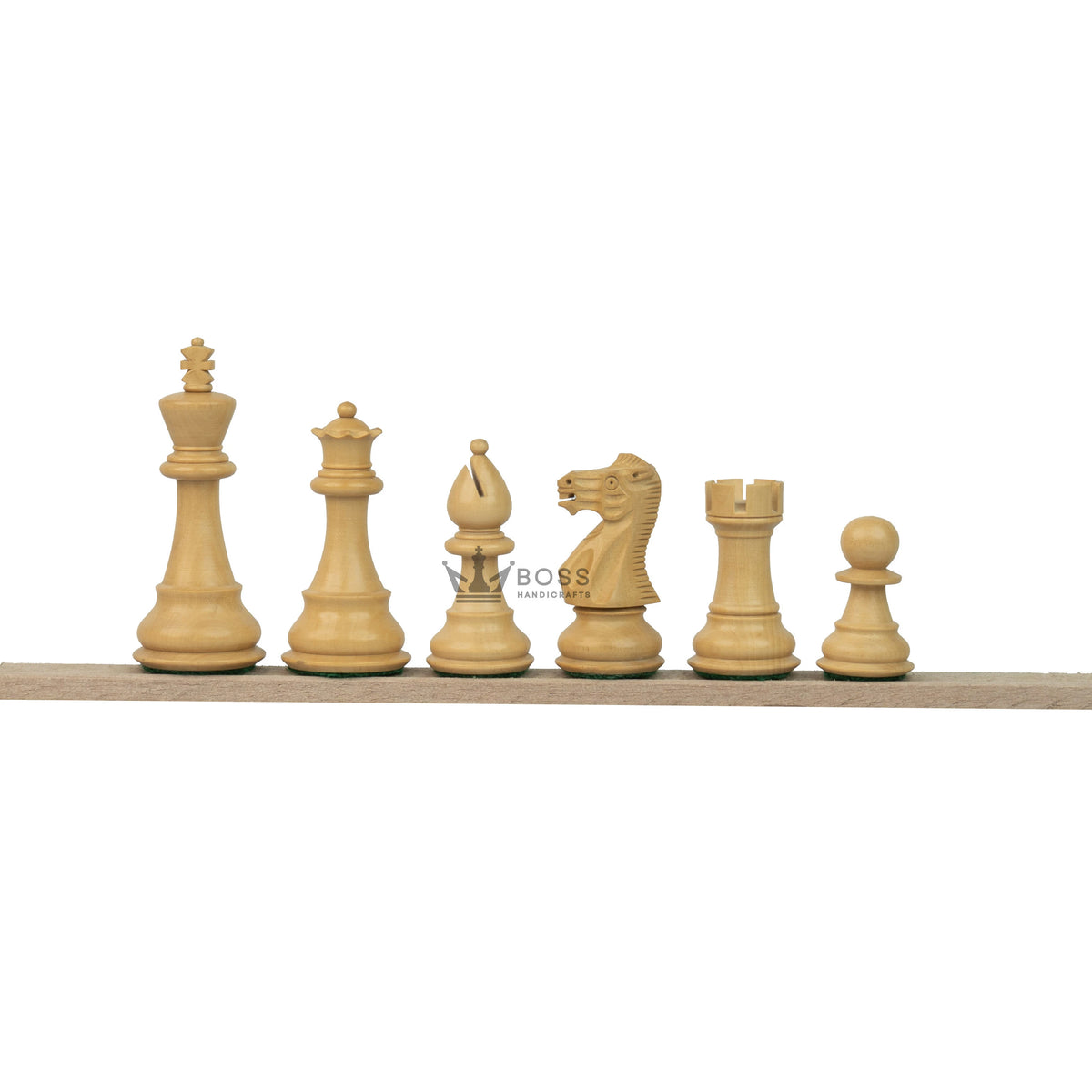3” ROYAL KNIGHT STAUNTON ROSEWOOD WEIGHTED CHESS PIECES & 21” GOLDEN ROSEWOOD CHESSBOARD & BOX
