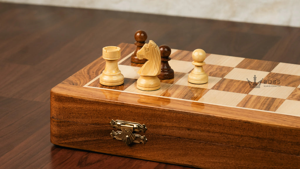16” LARGE TRAVEL FOLDABLE MAGNETIC CHESS SET