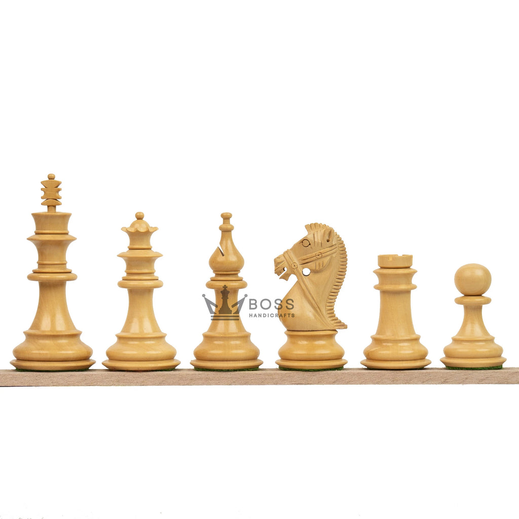 4.1” DOUBLE HEAD ROSEWOOD WEIGHTED CHESS PIECES