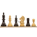 4.1” DOUBLE HEAD ROSEWOOD WEIGHTED CHESS PIECES