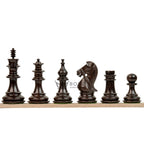 4.1” DOUBLE HEAD ROSEWOOD WEIGHTED CHESS PIECES