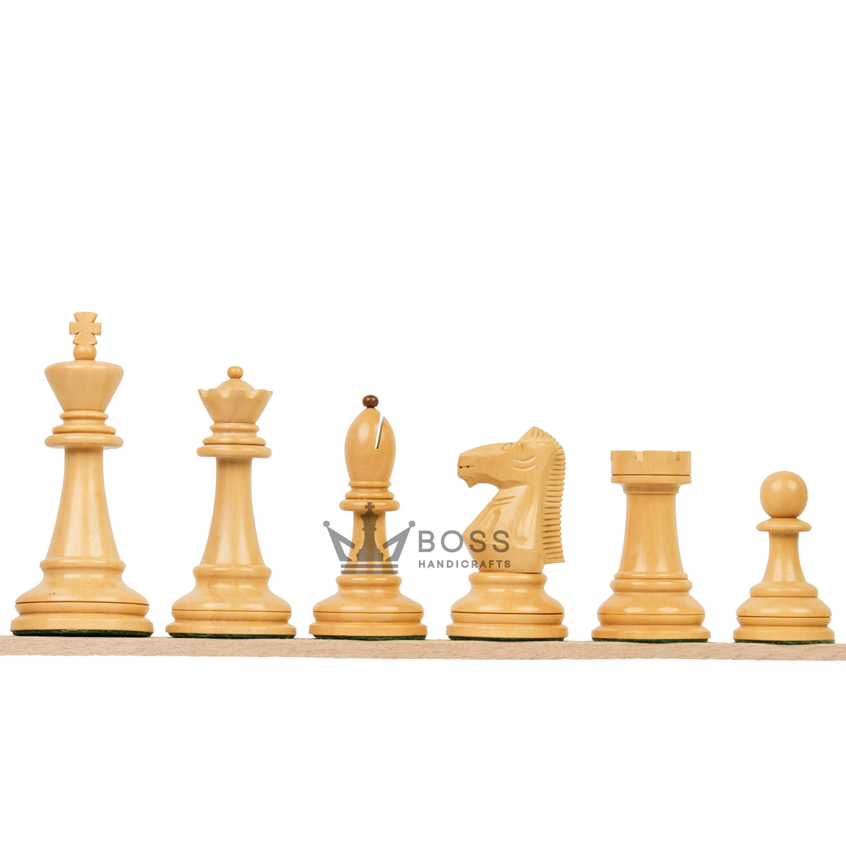 4.4” 1972 SKOPJE OLYMPIAD TRIPLE WEIGHTED ROSEWOOD CHESS PIECES, 21” ROSEWOOD CHESSBOARD & BOX
