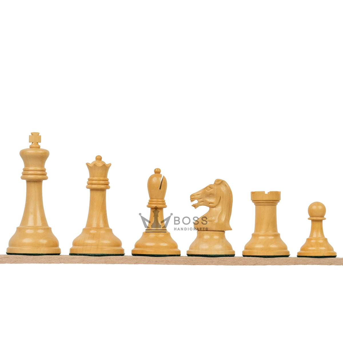 3.75” REPRODUCTION OF DRUEKE PLAYER CHOICE ROSEWOOD WEIGHTED CHESS PIECES
