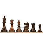 3.75” THE FISCHER SPASSKY 1972 SERIES ROSEWOOD DOUBLE WEIGHTED CHESS PIECES