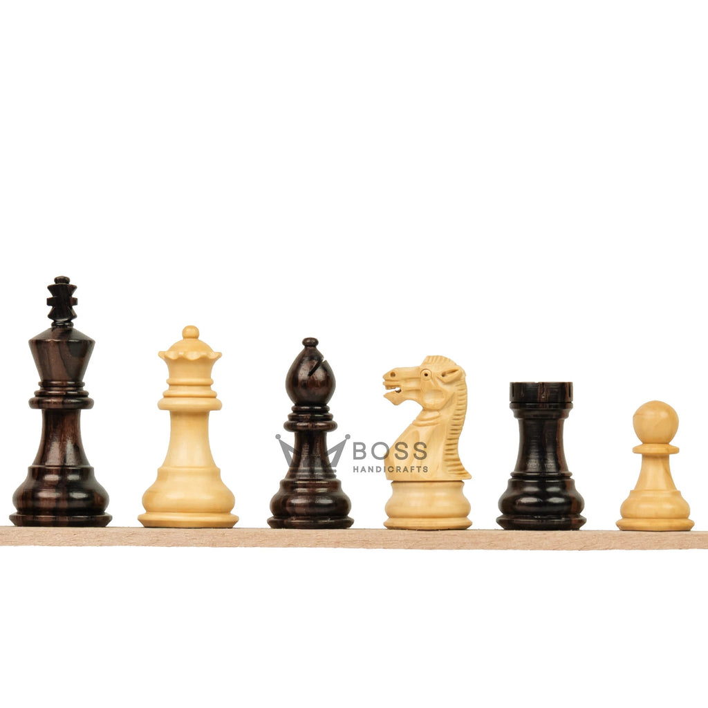 16” LUXURY ROSEWOOD TRAVEL FOLDABLE MAGNETIC CHESS SET