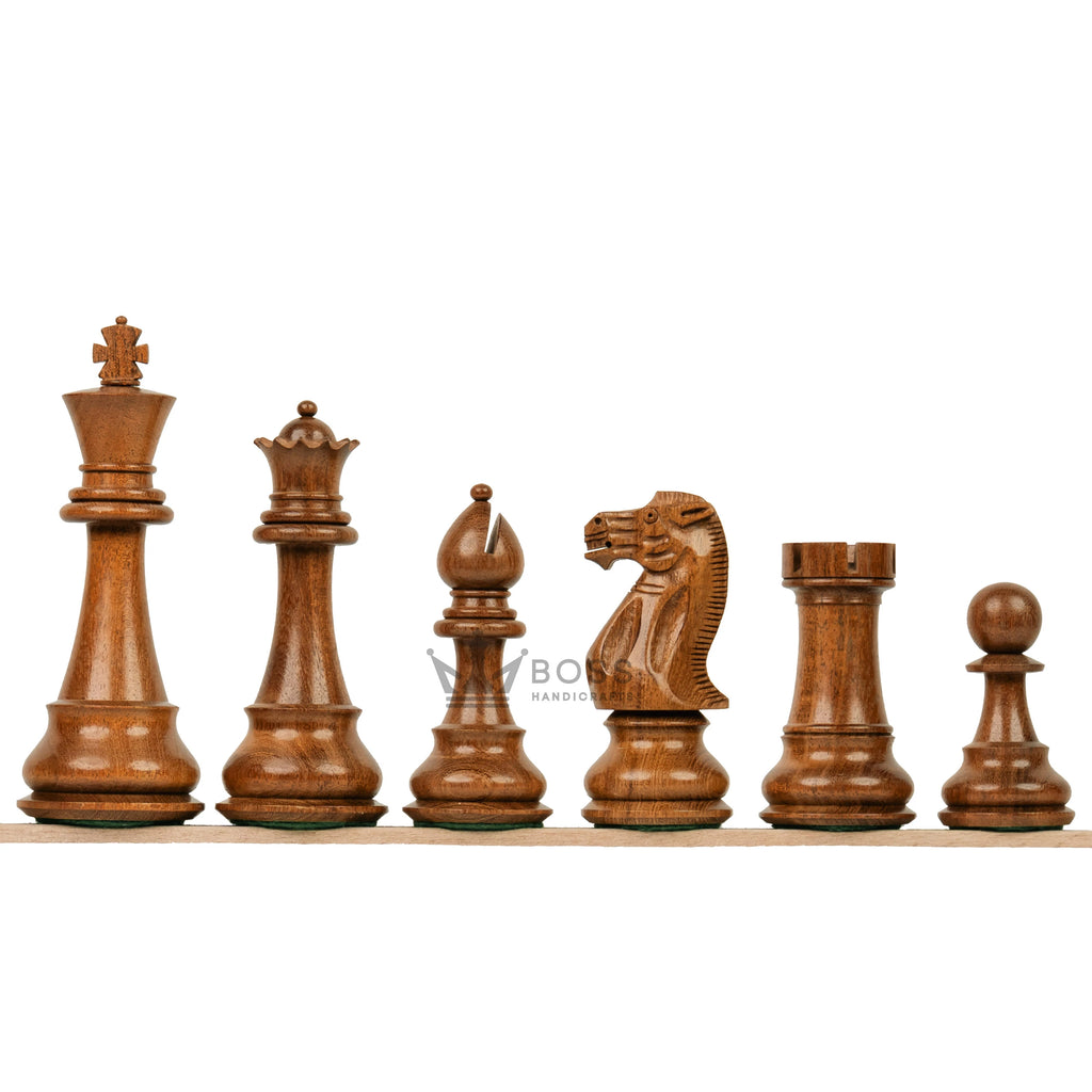 6” JUMBO ROYAL KNIGHT STAUNTON CHESS PIECES