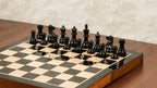 16” LUXURY EBONY TRAVEL FOLDABLE MAGNETIC CHESS SET