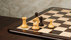 3.75” REPRODUCTION OF DRUEKE PLAYER CHOICE ROSEWOOD WEIGHTED CHESS PIECES