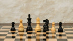 16” LUXURY EBONY TRAVEL FOLDABLE MAGNETIC CHESS SET