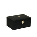 PREMIUM LEATHERETTE STORAGE BOX FOR CHESS PIECES UPTO 4”