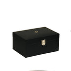 PREMIUM LEATHERETTE STORAGE BOX FOR CHESS PIECES UPTO 4”