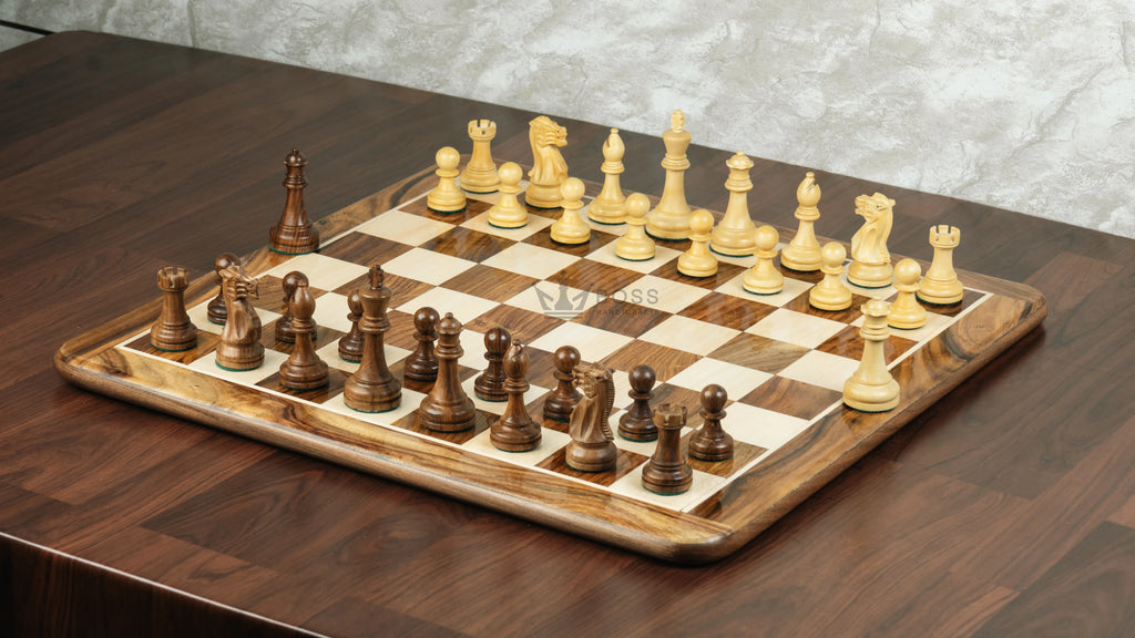 3.9” LAUGHING KNIGHT STAUNTON WEIGHTED CHESS PIECES