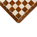 16” GOLDEN ROSEWOOD CHESSBOARD WITH NOTATION 45mm SQUARE