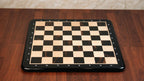 21” EBONY & MAPLE WOOD CHESSBOARD WITH NOTATIONS- 55mm SQUARE