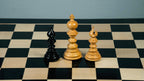 4.4” ARTHUR KNIGHT LUXURY STAUNTON EBONY CHESS PIECES