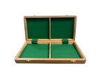 16” FOLDING CHESS BOARD AND STORAGE BOX FOR CHESS PIECES UPTO 4”