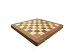 16” FOLDING CHESS BOARD AND STORAGE BOX FOR CHESS PIECES UPTO 4”