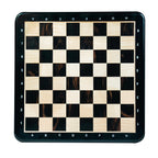 21” EBONY & MAPLE WOOD CHESSBOARD WITH NOTATIONS- 55mm SQUARE