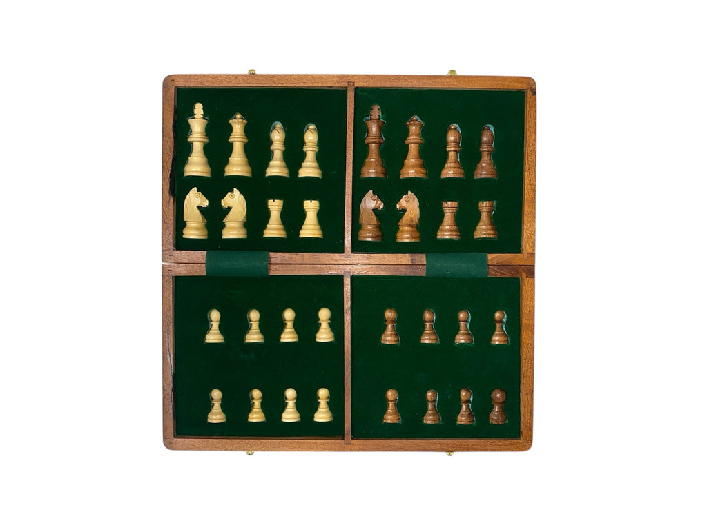 14” TRAVEL MAGNETIC FOLDABLE CHESS SET