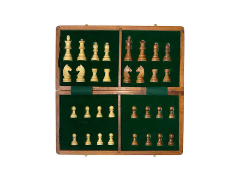 14” TRAVEL MAGNETIC FOLDABLE CHESS SET