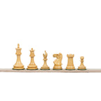 2.9” PRO STAUNTON EBONY WOOD WEIGHTED CHESS PIECES