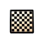 19" EBONY STYLE CHESSBOARD - 50mm SQUARE