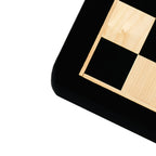 4.5” NAPOLEON LUXURY EBONY WOOD STAUNTON TRIPLE WEIGHTED CHESS PIECES, 21” EBONY WOOD CHESSBOARD & BOX