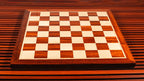 18” PADAUK (BUD) & MAPLE WOOD CHESSBOARD 50mm square