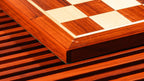 18” PADAUK (BUD) & MAPLE WOOD CHESSBOARD 50mm square