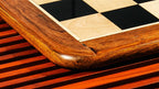 21” EBONY STYLE WITH GOLDEN ROSEWOOD BORDER CHESSBOARD 55mm SQUARE