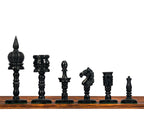 3.6”GUMAT CHESS PIECES - CAMEL BONE SERIES